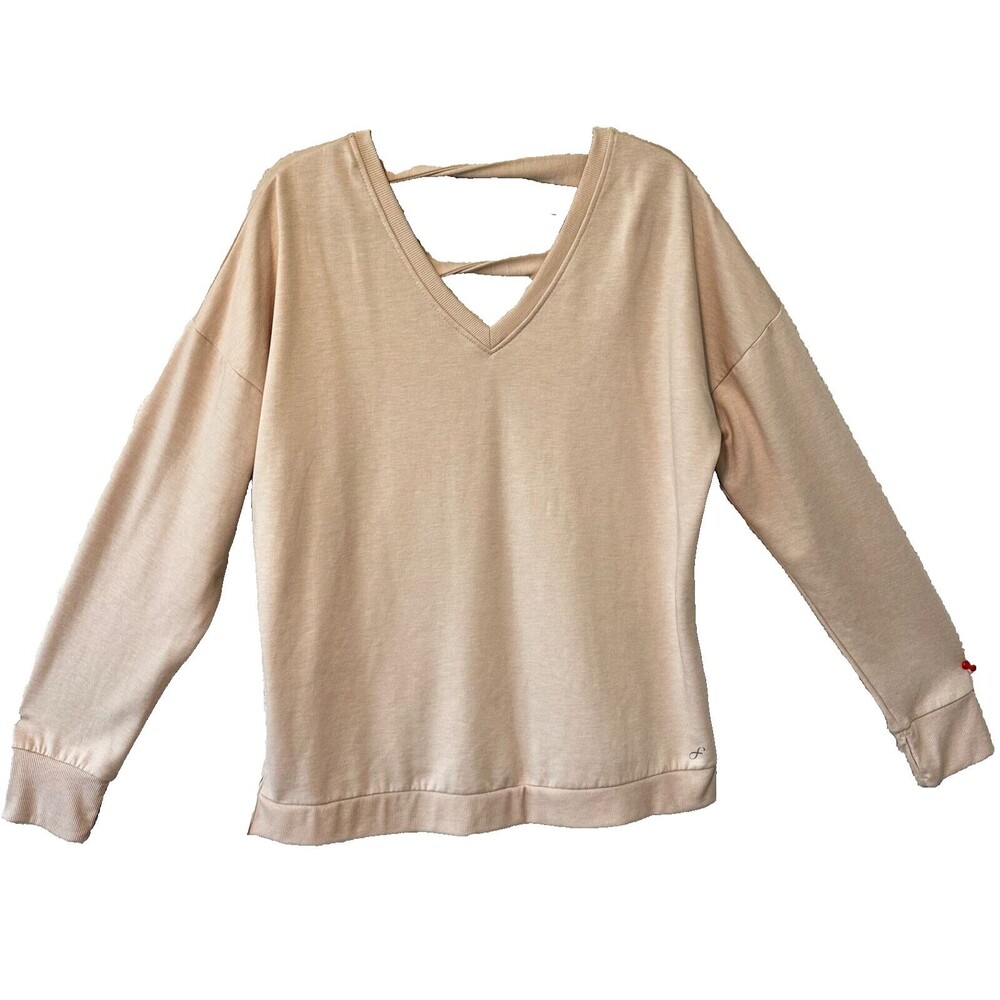 FREELY Womens XL Sweater Long Sleeves Casual Minimalist Top
